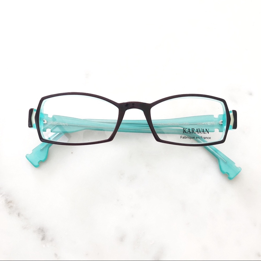 Karavan Frames 7137 Burgundy Turquoise 50/18